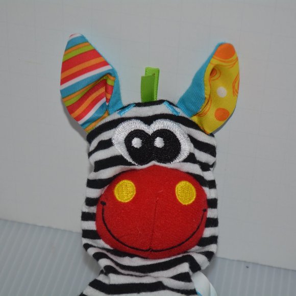 Playgro Zebra Hand Foot Mitten Booty Teething Toy - Picture 2 of 6